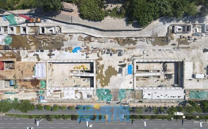 项目强省会|济南轨交4号线最“浅”车站建设顺利推进