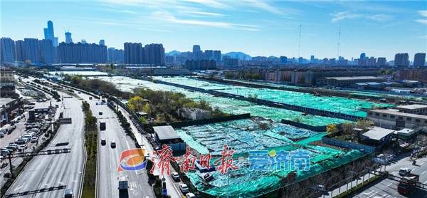 济南奥体西路旁将建轨道交通7号线停车场
