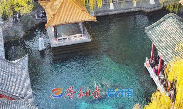 泉水泉韻！看冬日裏泉城的斑斕畫卷