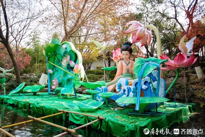 邂逅趵突泉畔“李清照”，沉浸式體驗“誤入藕花深處”