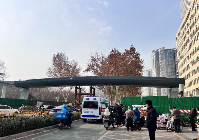 已见雏形!连接两大医院,济南文化西路开建两座过街天桥