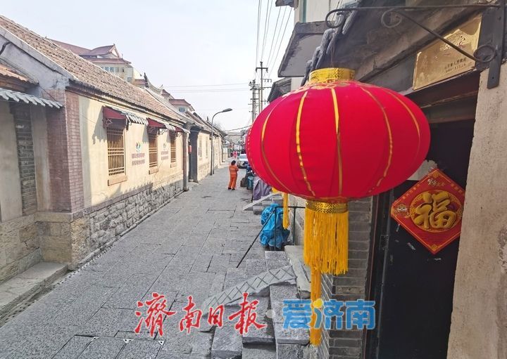 重现古韵,泉城老街巷新年穿“新衣”