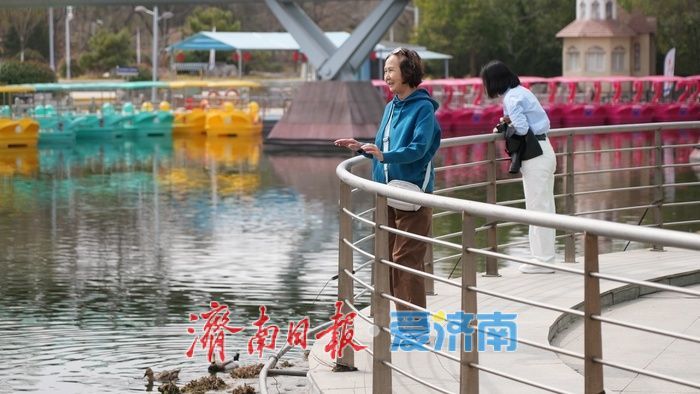 泉城公园：春韵悠悠 生机盎然