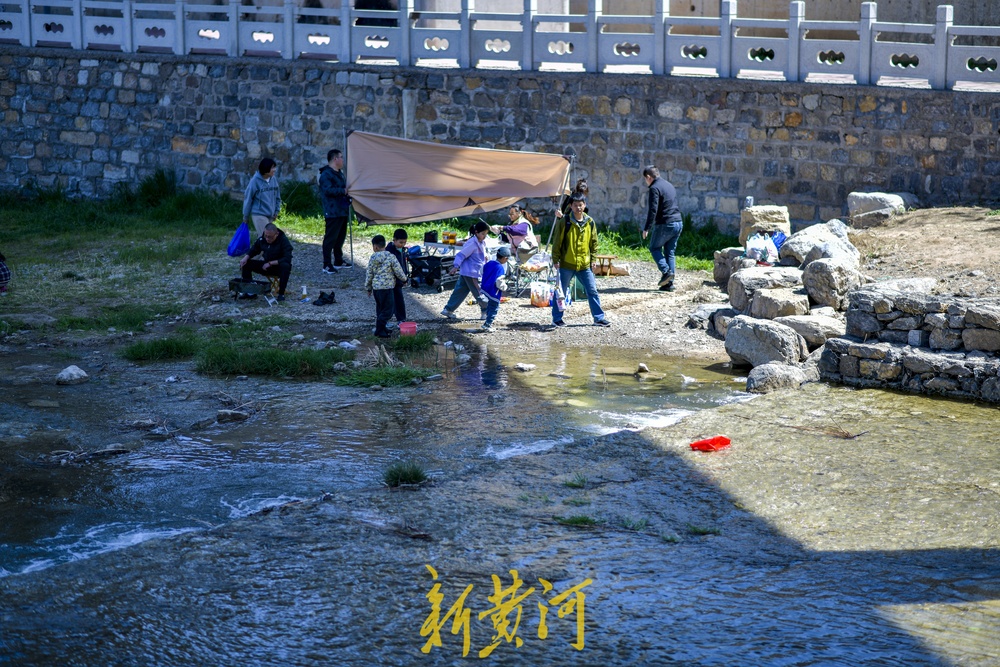 四季清水长流,济南大辛河源头成网红景点