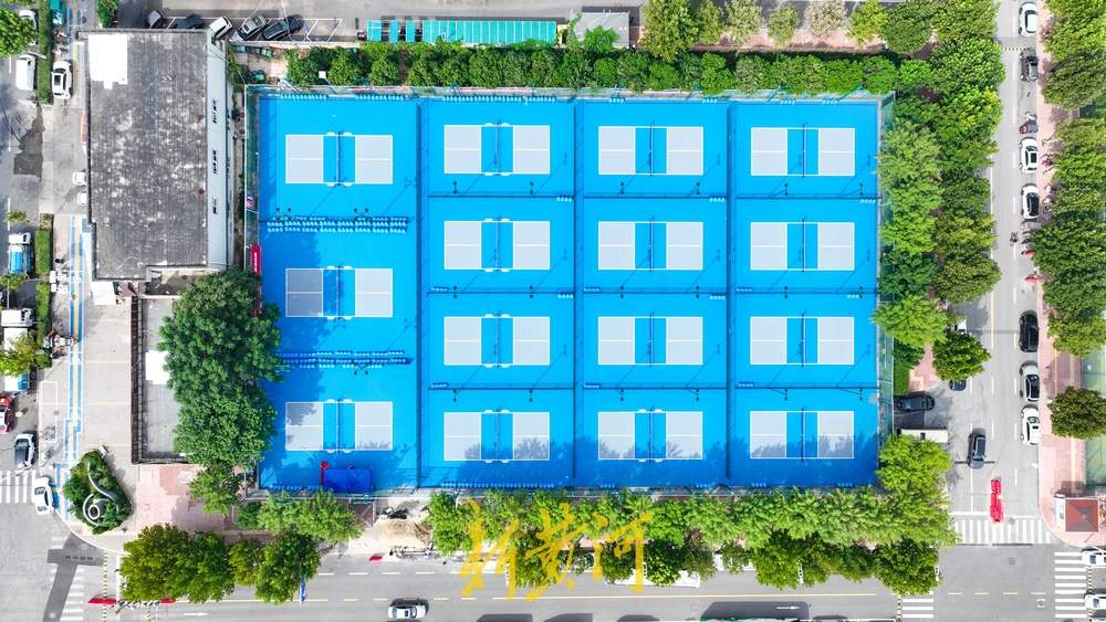 济南首个匹克球主题公园建成投入使用