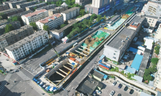 济南轨道交通7号线全线动工 23座车站全部进场施工