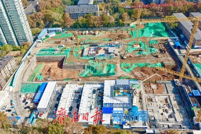 地下1层+地上15层！山东师范大学新学生公寓项目建设稳步推进