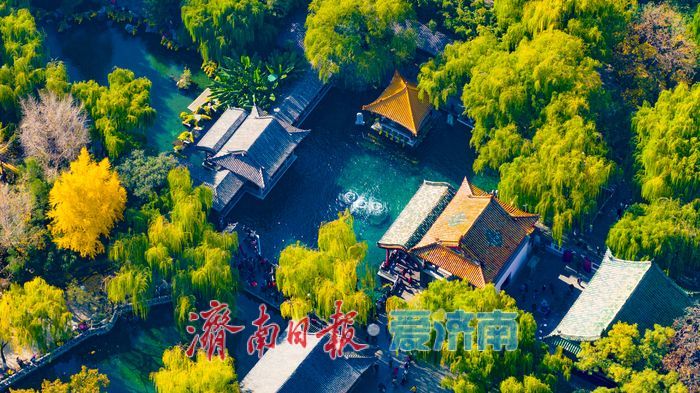 初冬晴空下 邂逅济南现代、古韵与山河的壮美同框