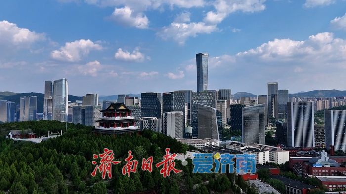 一年四季 泉在济南丨天际线上的对话！冬日美景 古今同框