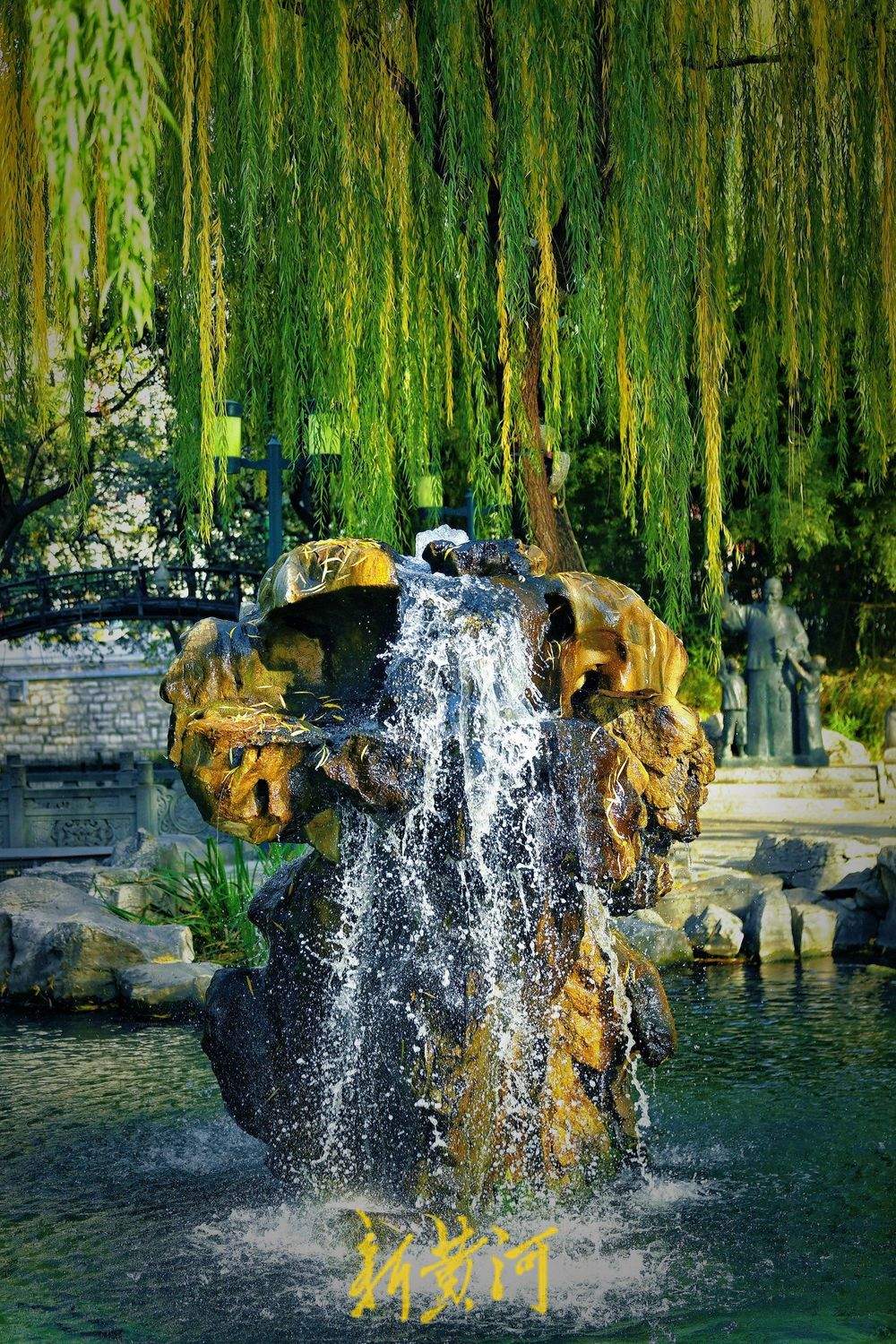 一年四季 泉在济南｜“月牙飞瀑”胜景持续在线突破100天