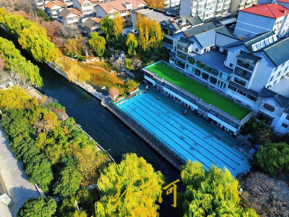 泉城“速冻”模式开启 市民冬泳热情高