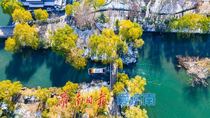 雪霁泉城！大明湖变身冬日画卷引客来