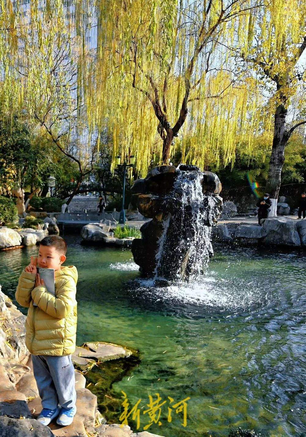 冬至：济南泉水醉游人