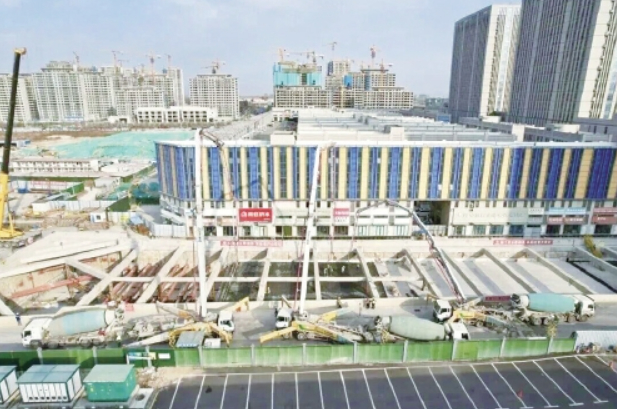 济南轨道交通9号线12座车站主体结构封顶