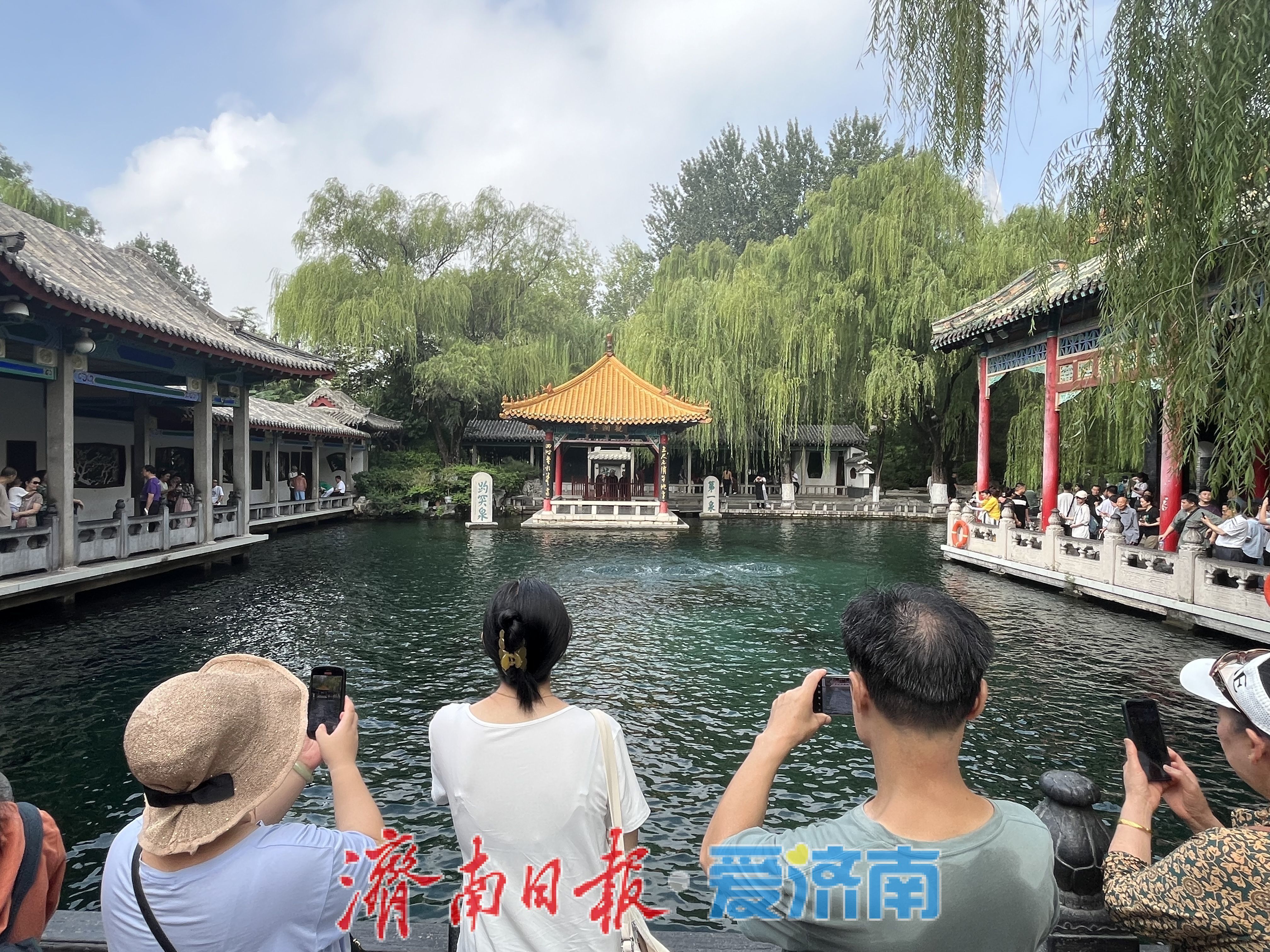 再涨7厘米!趵突泉水位二度攀升,创下近半月最大涨幅