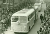 1977年元旦首条电车开通场面