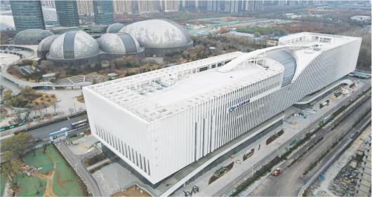 山东省科技馆新馆内容建设已进入收尾阶段