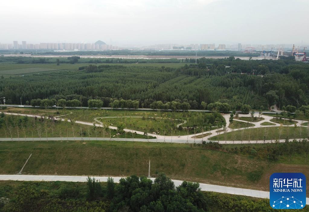 济南打造黄河绿色生态景观带-新华网